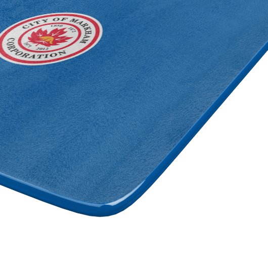 Vlag van Markham (Ontario, Canada) Snijplank (Hoek)