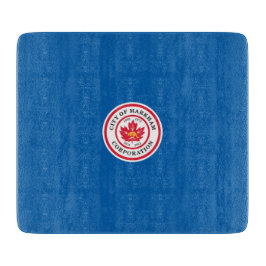 Vlag van Markham (Ontario, Canada) Snijplank