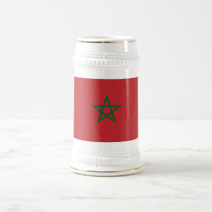 Vlag van Marokko Bierpul