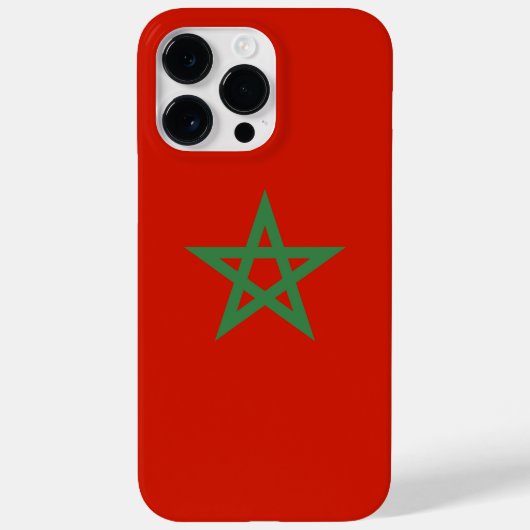 Vlag van Marokko Case-Mate iPhone Case (Achterkant)
