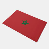 Vlag van Marokko Deurmat (Schuin)