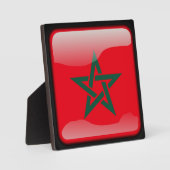 Vlag van Marokko Fotoplaat (Voorkant)