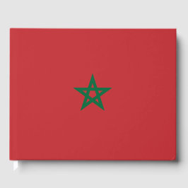 Vlag van Marokko Gastenboek