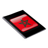 Vlag van Marokko Notitieboek (Rechterzijde)