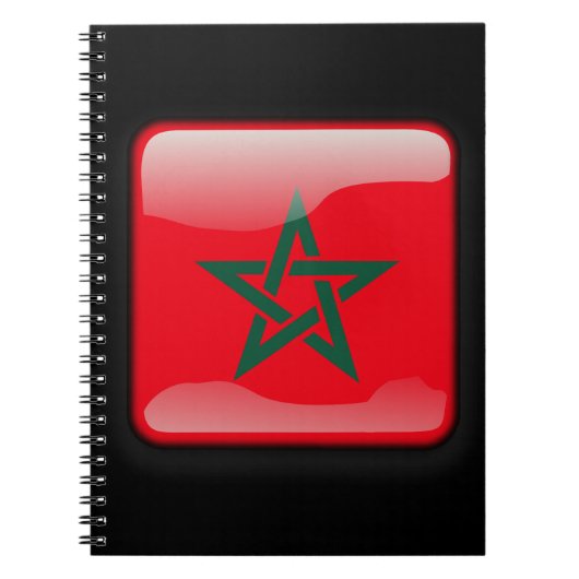 Vlag van Marokko Notitieboek (Voorkant)