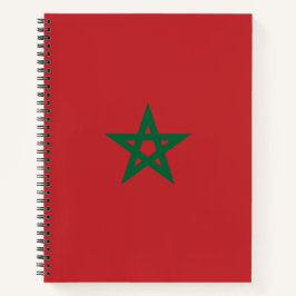 Vlag van Marokko Notitieboek
