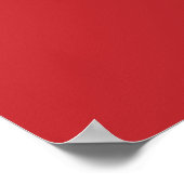 Vlag van Marokko Poster (Hoek)