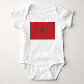Vlag van Marokko Romper (Voorkant)