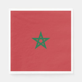 Vlag van Marokko Servet