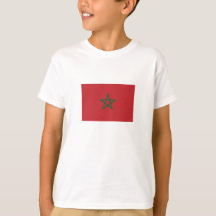 Vlag van Marokko T-shirt