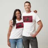 Vlag van Marokko T-shirt (Unisex)
