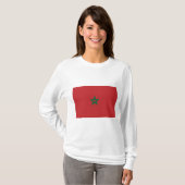 Vlag van Marokko T-shirt (Voorkant volledig)