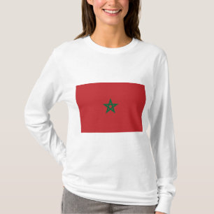 Vlag van Marokko T-shirt