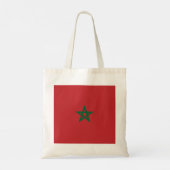 Vlag van Marokko Tote Bag (Achterkant)