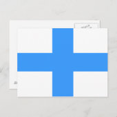 Vlag van Marseille Briefkaart (Voorkant / Achterkant)