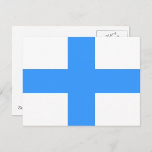 Vlag van Marseille Briefkaart (Voorkant / Achterkant)