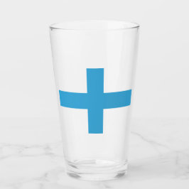 Vlag van Marseille (Frankrijk) Glas