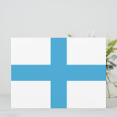 Vlag van Marseille (Frankrijk) Kaart (Staand voorkant)