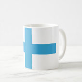 Vlag van Marseille (Frankrijk) Koffiemok (Voorkant rechts)