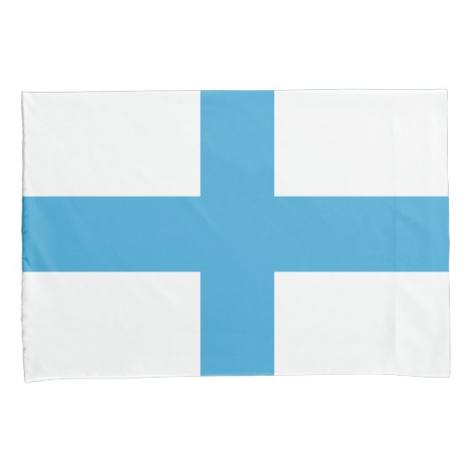 Vlag van Marseille (Frankrijk) Kussensloop (Voorkant-Rechts)