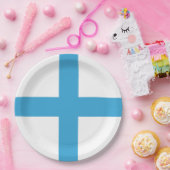 Vlag van Marseille (Frankrijk) Papieren Bordje (Feest)