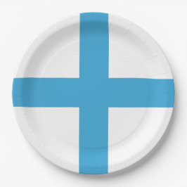 Vlag van Marseille (Frankrijk) Papieren Bordje