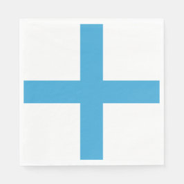 Vlag van Marseille (Frankrijk) Servet
