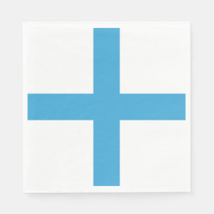 Vlag van Marseille (Frankrijk) Servet