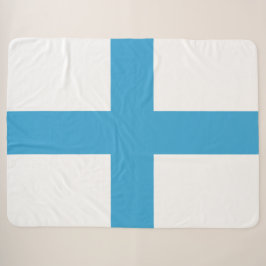 Vlag van Marseille (Frankrijk) Sherpa Deken
