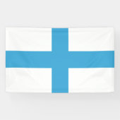 Vlag van Marseille (Frankrijk) Spandoek (Horizontaal)