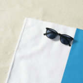 Vlag van Marseille (Frankrijk) Strandlaken (In situ)