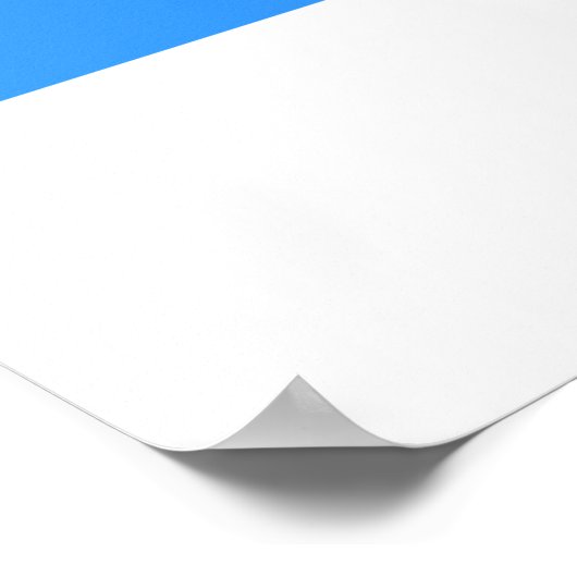 Vlag van Marseille Poster (Hoek)