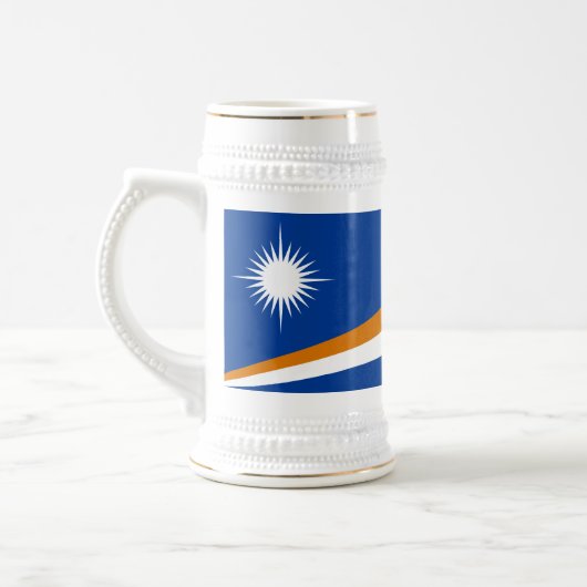 Vlag van Marshalleilanden Bierpul (Links)