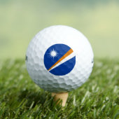 Vlag van Marshalleilanden Golfballen (Insitu Shirt)