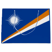 Vlag van Marshalleilanden Groot Cadeauzakje (Voorkant)