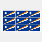 Vlag van Marshalleilanden Labels (Vel)
