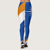 Vlag van Marshalleilanden Leggings (Achterkant)