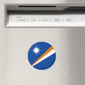 Vlag van Marshalleilanden Magneet (Insitu (Vaatwasser))