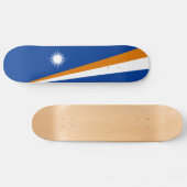 Vlag van Marshalleilanden Persoonlijk Skateboard (Horizontaal)