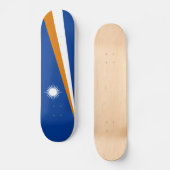 Vlag van Marshalleilanden Persoonlijk Skateboard (Voorkant)