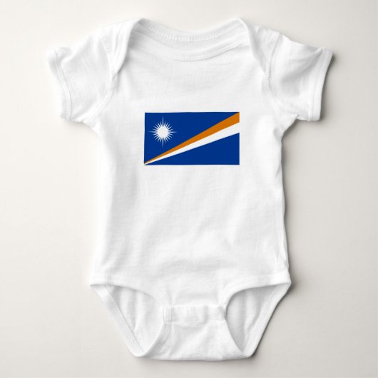 Vlag van Marshalleilanden Romper (Voorkant)