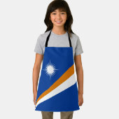 Vlag van Marshalleilanden Schort (Insitu)