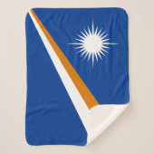 Vlag van Marshalleilanden Sherpa Deken (Voorkant)