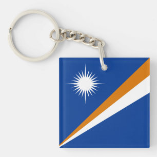 Vlag van Marshalleilanden Sleutelhanger