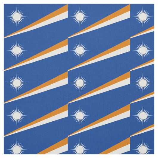 Vlag van Marshalleilanden Stof (Swatch)