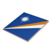 Vlag van Marshalleilanden Tegeltje (Zijkant)