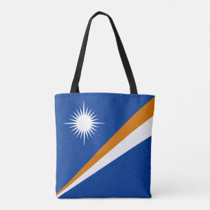 Vlag van Marshalleilanden Tote Bag