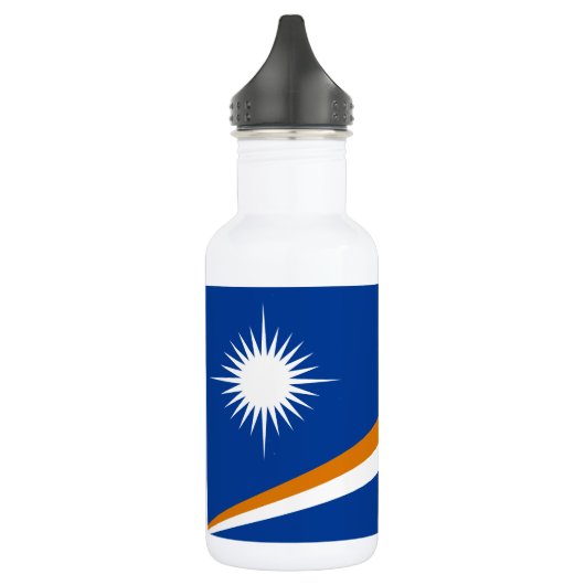 Vlag van Marshalleilanden Waterfles (Links)