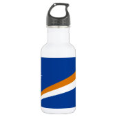 Vlag van Marshalleilanden Waterfles (Voorkant)