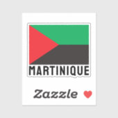 Vlag van Martinique (2023) Sticker (Vel)